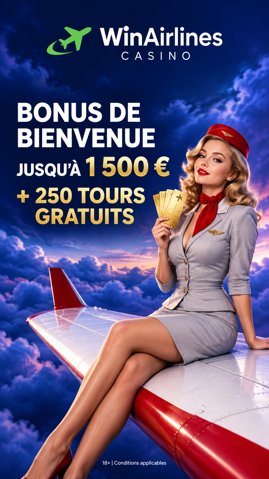 Utiliser Winairlines Casino depuis votre mobile